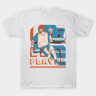 Funny Lacrosse Best Player T-Shirt